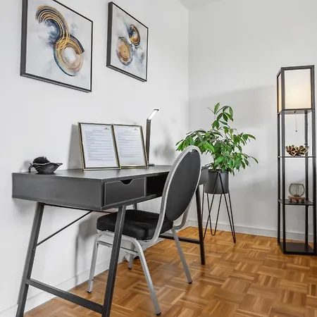 Apartmán Stylisches City-apartment Zentral Am Hasselbachplatz